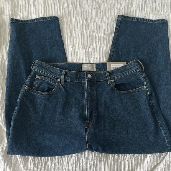 NWT EVERLANE The Way High Jean Size 34 Crop - Picture 3 of 8